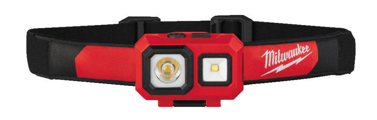 Lanterna LED pentru cap Milwaukee, model HL-SF, 400 lumeni, IP54, luminozitate reglabila, 4933471388