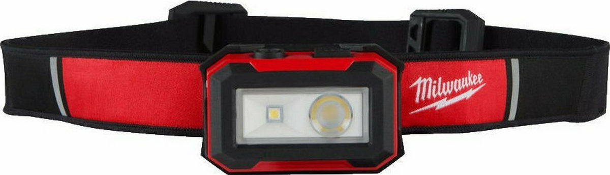 Lanterna LED pentru cap Milwaukee, model IR HL450, acumulator 4V, Incarcare prin cablu USB, IP54, 4933478587