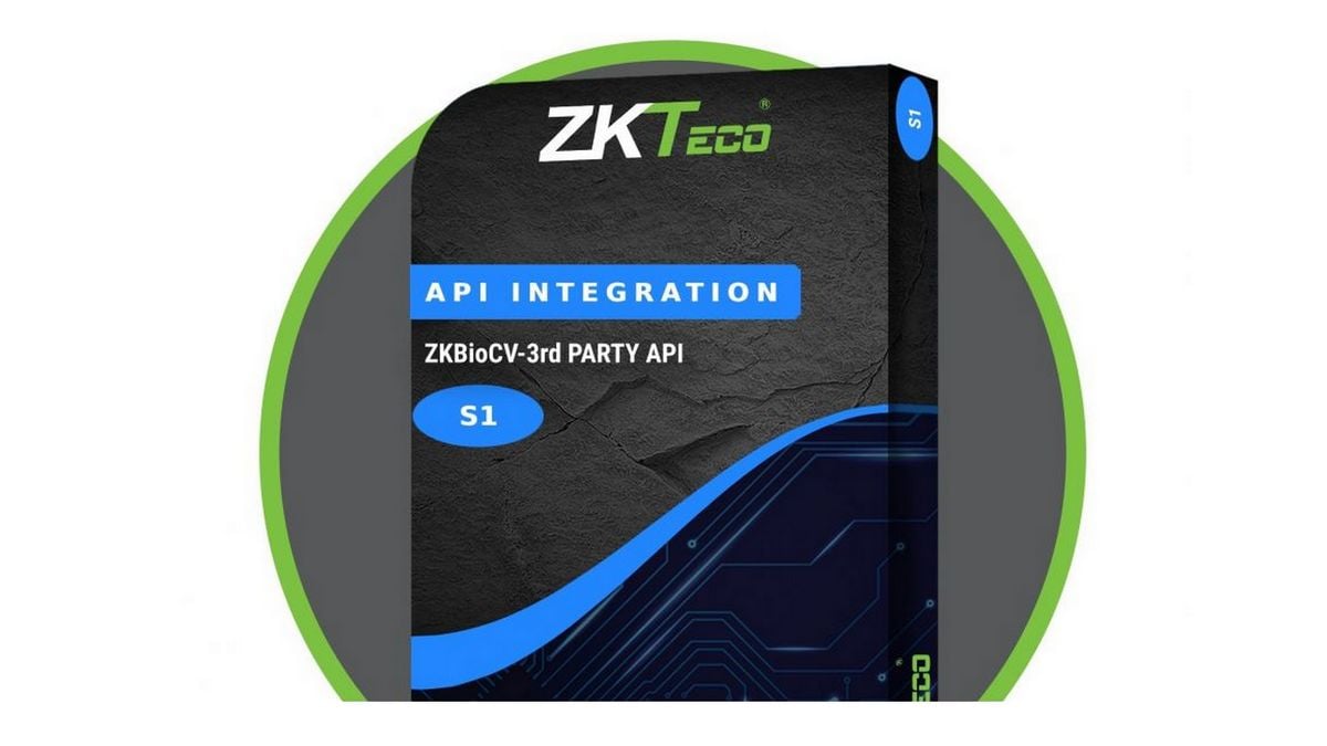 Licenta integrare Web API ZKTeco ZKBioCVSecurity, management prin API, fara preconfigurare, ZKBIOCV-API- INTEGRATION