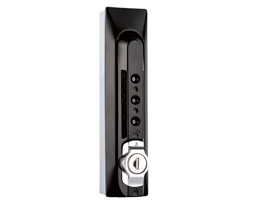 Maner cu cheie pentru rack metalic de 42U 800x1000, Safer RACK-HANDLELOCK