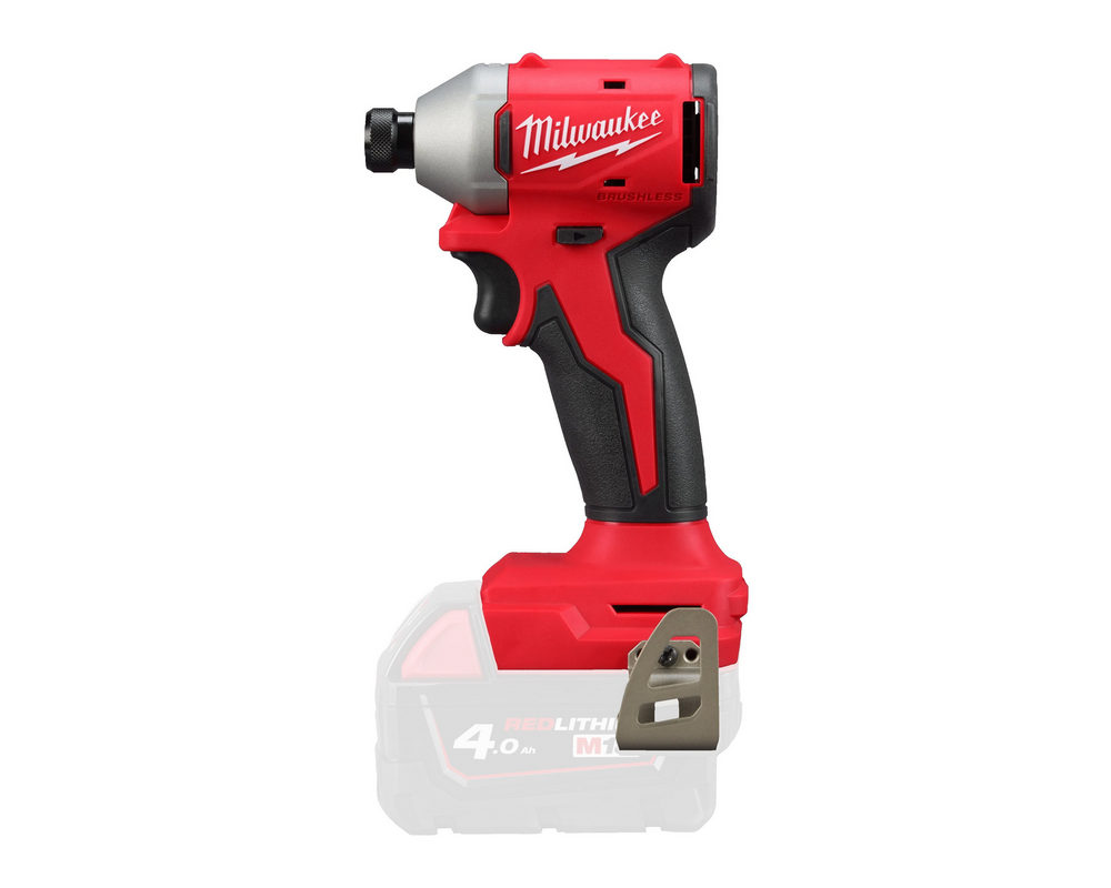 Masina de insurubat compacta cu impact Milwaukee M18 BLIDRC, motor fara perii 1/4 Hex, fara acumulator, 4933492839