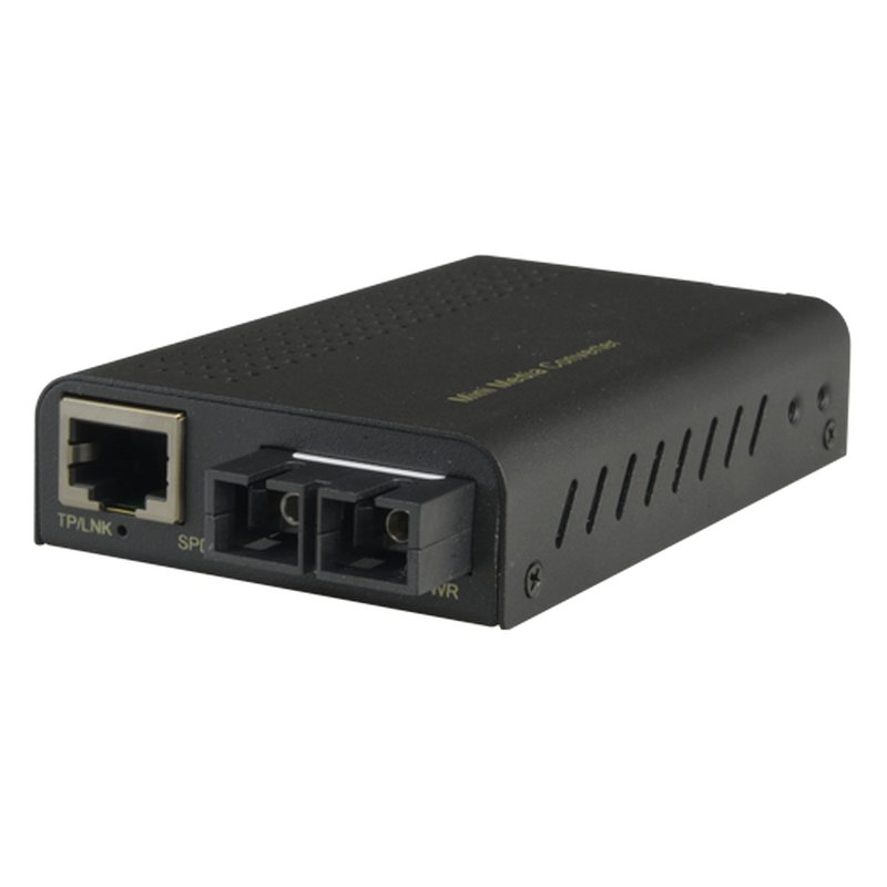 Media convertor, Gigabit, RJ45, SC duplex, MC-SC45-DM805