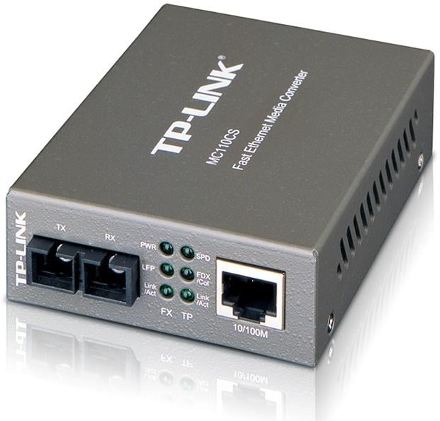 Media convertor, single mode, 100MB/s, 20km, 1310nm, consum 1.19W, Tp-Link MC110CS