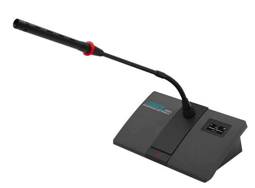 Microfon delegat wireless pentru videoconferinte, 2.4 GHz, baterie 2100mAh, 10mW, ecran LCD, DSPPA D6803L