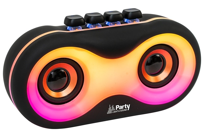 Mini boxa portabila, 2x 7W, 1800mAh, Bluetooth, USB, slot microSD, AUX, PARTY-OWL