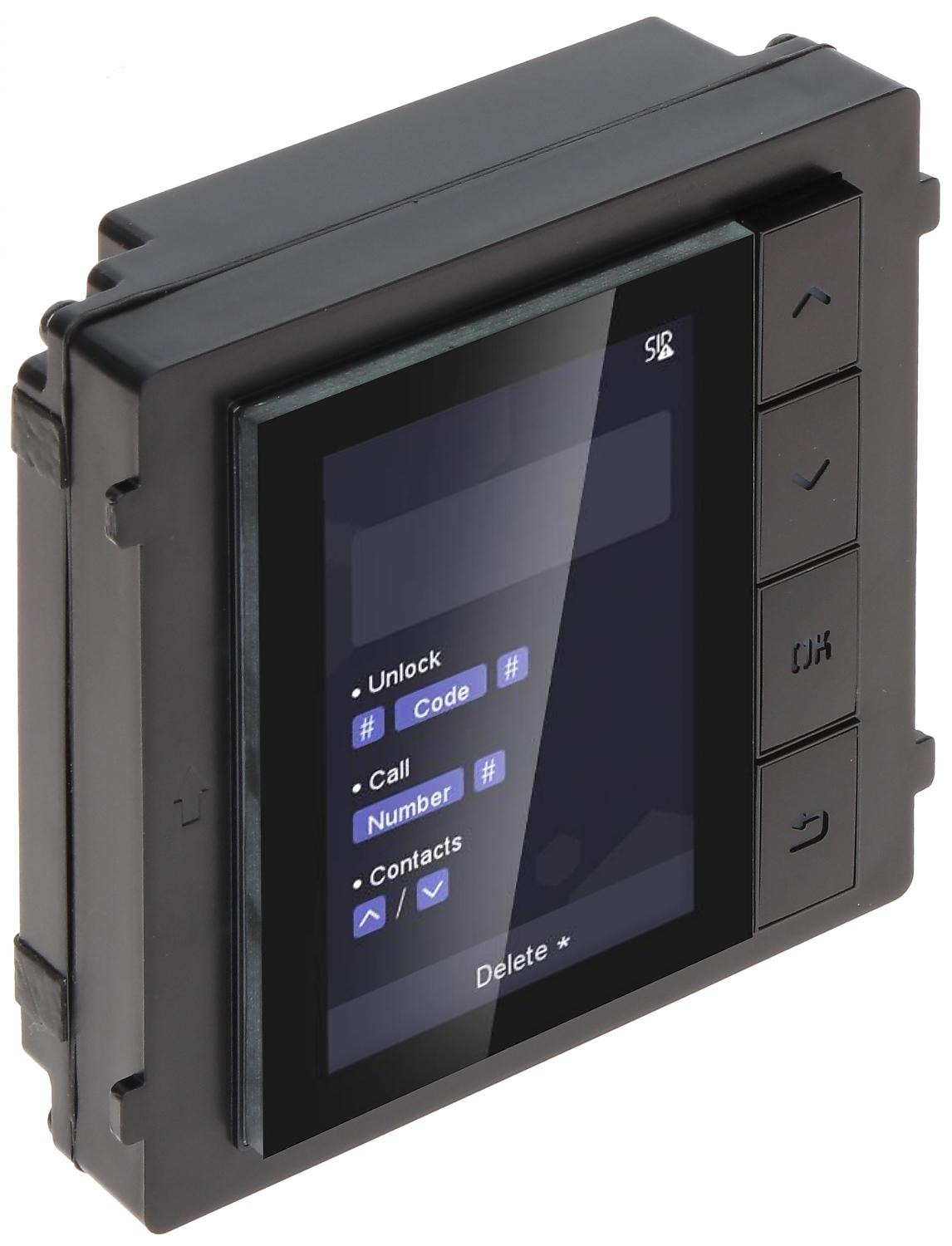 Modul afisaj Hikvision DS-KD-DIS, 500 contacte
