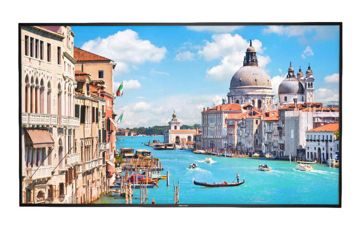Monitor LED pentru supraveghere Hikvision DS-D5043UC, diagonala 42.5”, 8MP 4K, 2x difuzoare 8W, 2x HDMI, VGA, USB, VESA