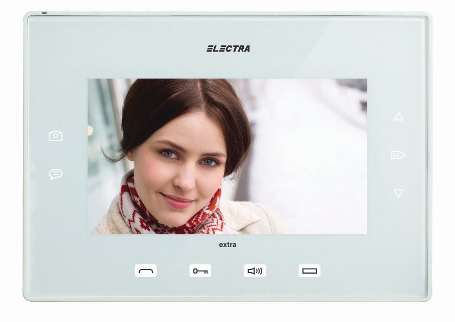 Monitor suplimentar Alb, 7 Inch, Electra EXTRA VTE.7S902.ELW04