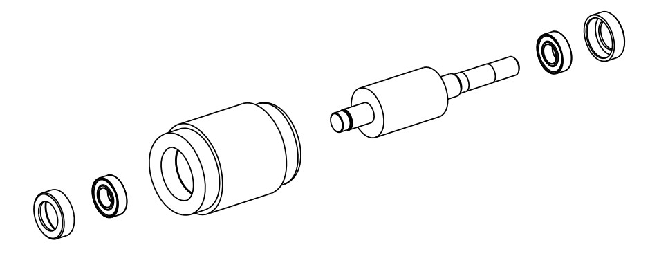 Motor pentru automatizarea de porti batante Life Optimo 3 Skyline, 5RI3500000