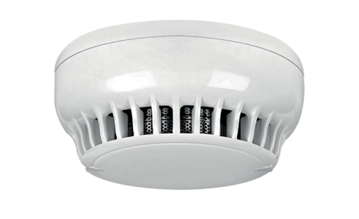 Multi detector adresabil Teknim TFD-2370, pentru fum si caldura, 2x LED, 10mA, IP30