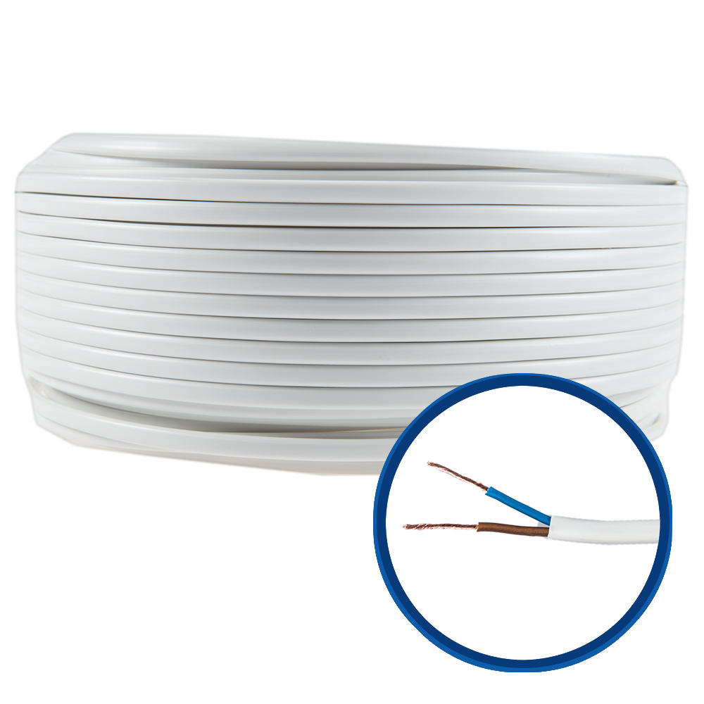 Cablu alimentare camere plat 2x0.75, MYYUP2X0.75