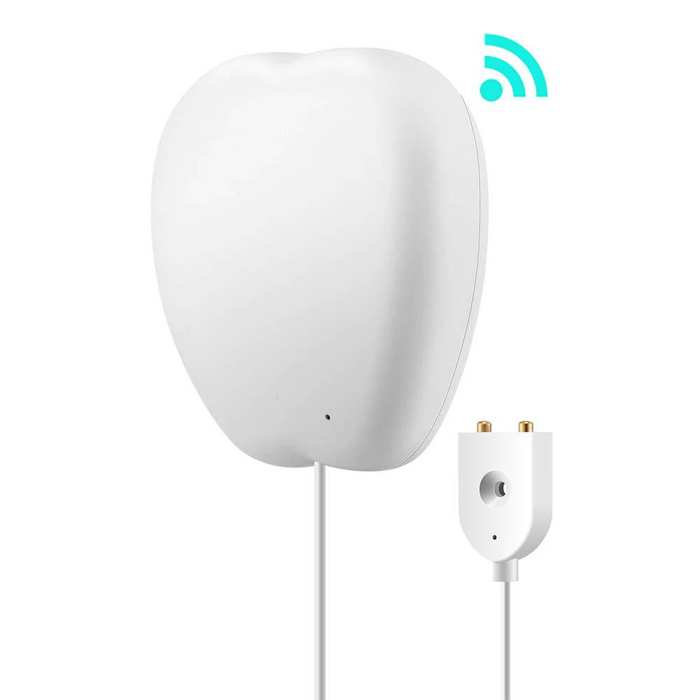Senzor de apa SMART wireless, Wi-FI Tuya, baterie CR2x1, raza conectare 45m, cu aplicatie telefon, IP67, Rehent NAS-WS02W