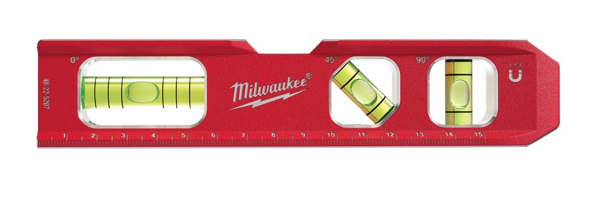 Nivela magnetica Milwaukee pentru sudori, 17 cm, BILLET Torpedo, 4932459097