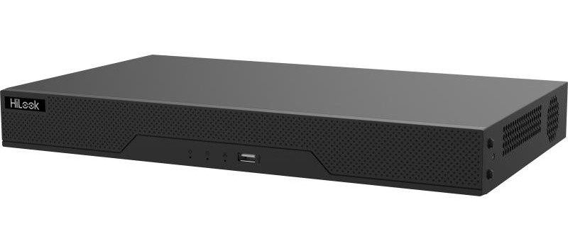 NVR Hikvision Hilook NVR-208MH-C/8P(E), 8 canale IP, 8 porturi PoE, 8MP 4K, Motion Detection 2.0, H.265+, 2 x HDD SATA, 80 Mbps
