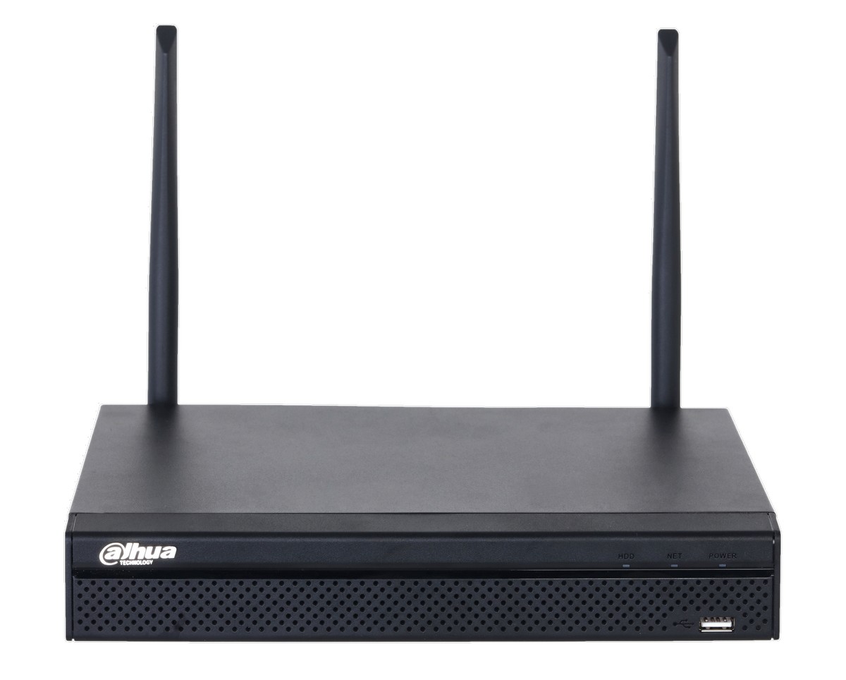 NVR 8 canale wireless, 6MP, 40 Mbps, 1x SATA, Dahua NVR1108HS-W-S2-CE