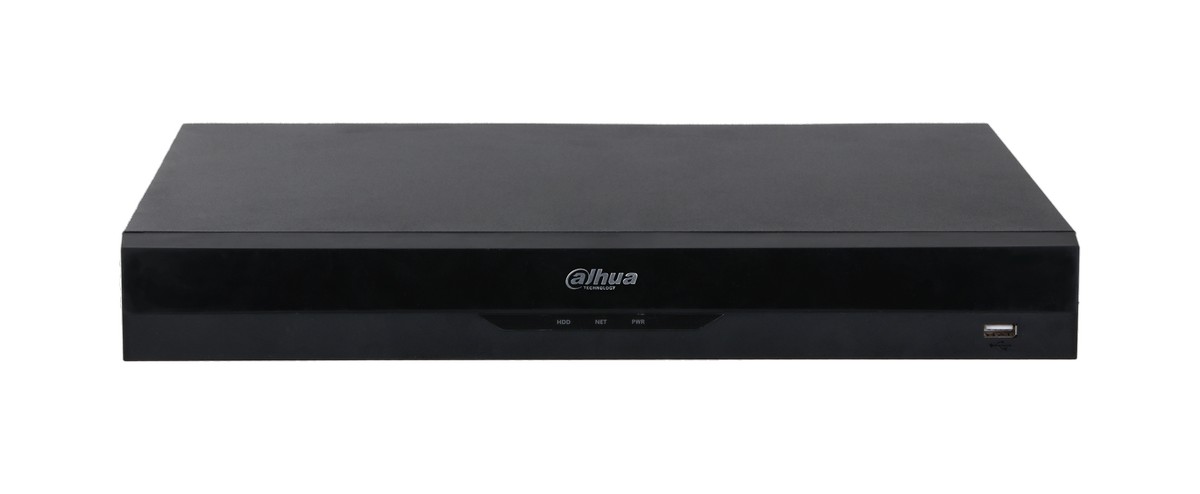 NVR 8 canale, 16MP, WizSense, 8 canale PoE, 256 Mbps, 2x SATA, Functii inteligente, Dahua NVR4208-8P-EI