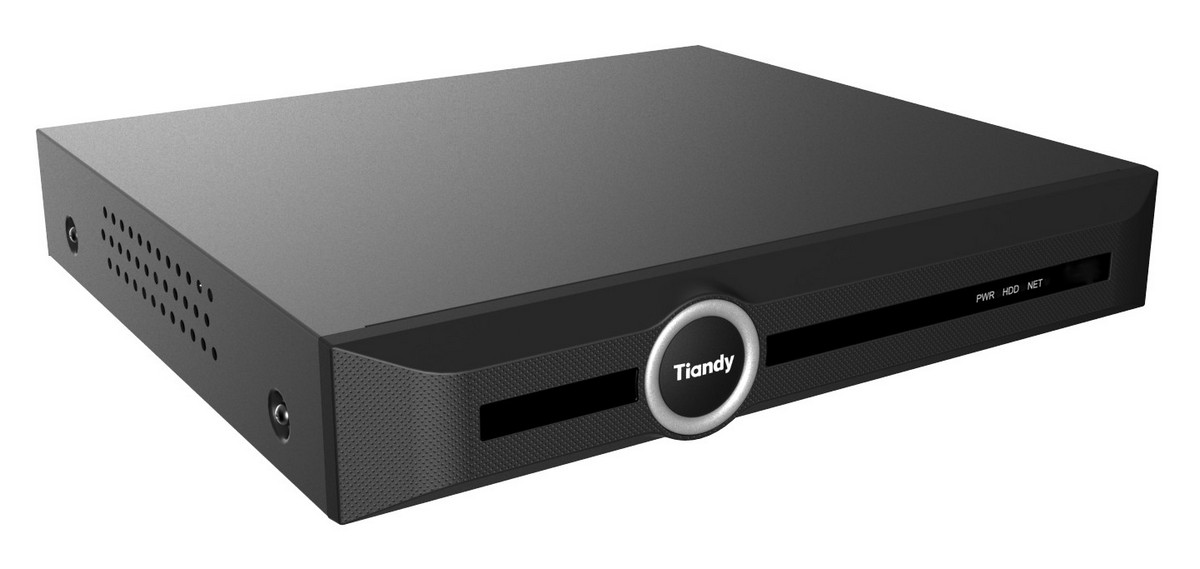 NVR 10 canale seria Lite Tiandy TC-R3110-IBKV3.1, 8MP 4K, Functii AI, Suporta audio, 1 slot SATA
