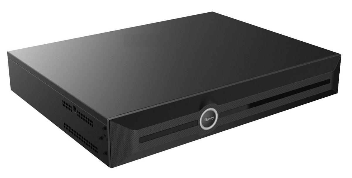 NVR 10 canale seria Pro Tiandy TC-R3210-I-F, 6MP, latime banda 80Mbps, Audio, Recunoastere faciala, 2 sloturi SATA