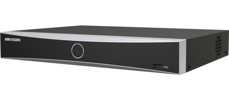 NVR 16 canale AcuSense Hikvision DS-7616NXI-K1(D), 4K 8MP, latime banda 160Mbps, 1 port SATA