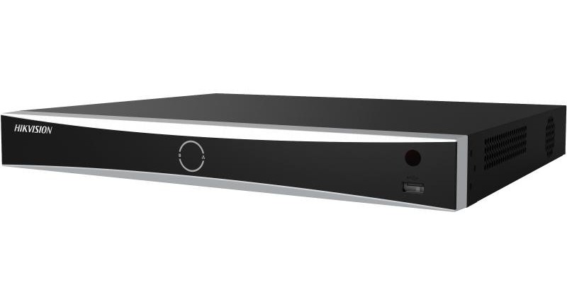 NVR 16 canale PoE, AcuSense, 4K, Latime de banda 160Mbps, 2x SATA, 1U, Hikvision DS-7616NXI-K2/16P