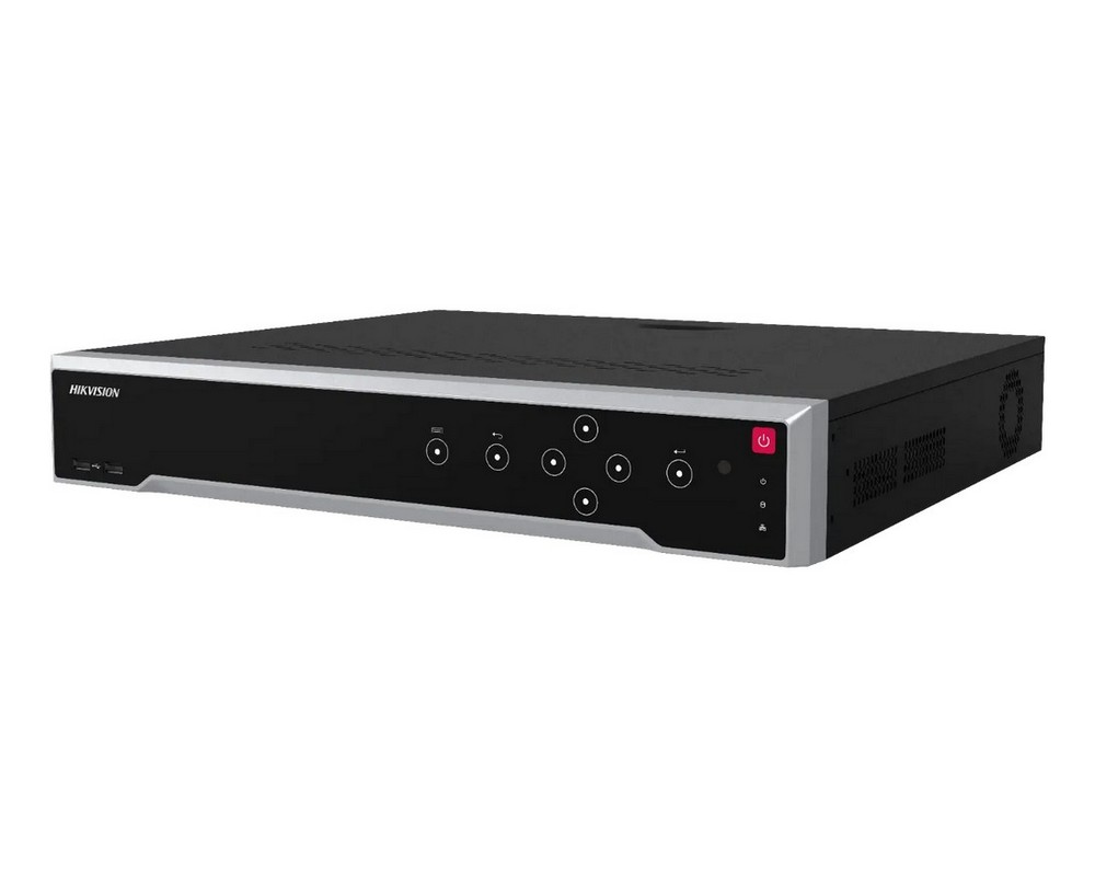 NVR 32 canale, 12 MP, 256 Mbps bandwidth, compresie video H.265+, 4x SATA pentru HDD, Hikvision DS-7732NI-I4(B)