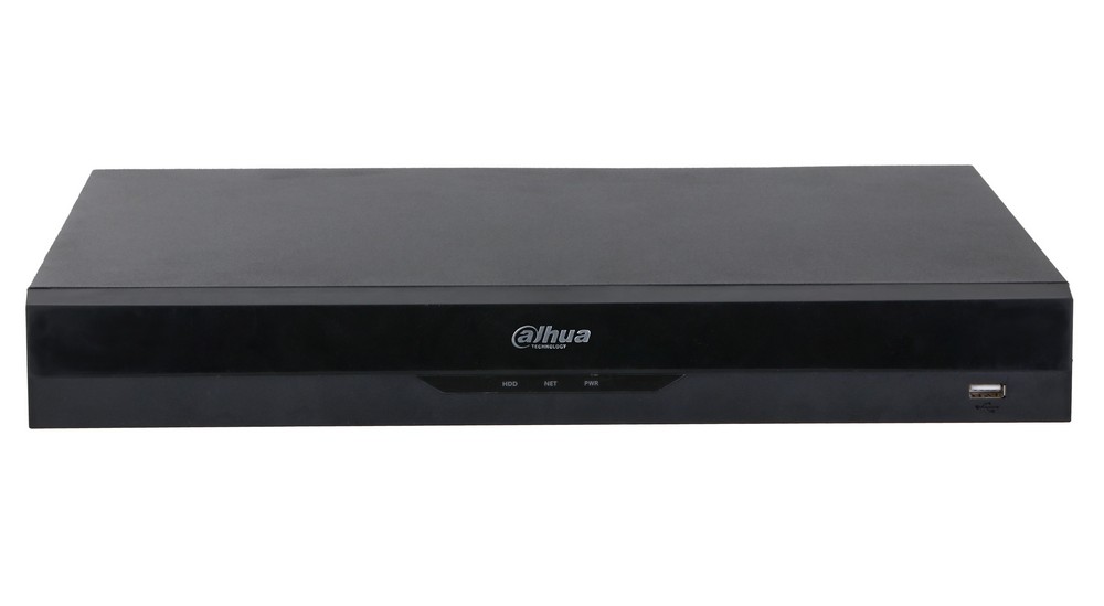 NVR 32 canale 1U, WizSense, pana la 32MP 8K, latime de banda 384Mbps, 2x SATA, Dahua NVR5232-EI