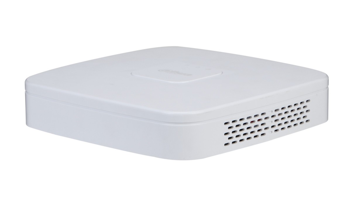 NVR 4 canale 1U Dahua Eco Series NVR2104-4KS3, pana la 12MP, latime de banda 80Mbps, SMD, Protectie perimetru, 1 slot SATA