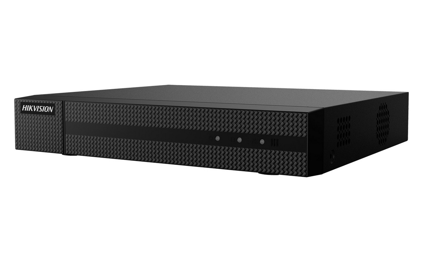 NVR 4 canale 8 MP 4K HiWatch HWN-4104MH-4P(D), PoE, bandwidth 40 Mbps, compresie H.265+