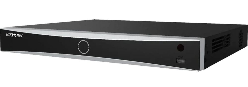 NVR 16 canale, 16xPoE, AcuSense, 12MP, bandwidth 180 Mbps, 2x SATA, Recunoastere faciala, Hikvision DS-7616NXI-I2/16P/S(E)