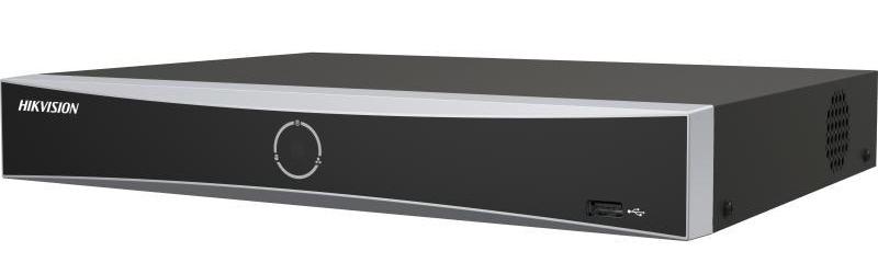 NVR 8 canale AcuSense Hikvision DS-7608NXI-K1(D), pana la 12MP, Latime de banda 80Mbps, 1x port SATA