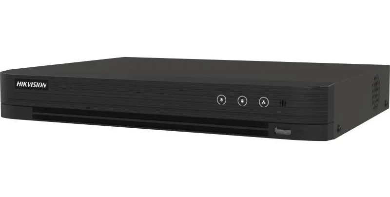DVR 4 canale AcuSense, 8MP, 5 in 1, 96 Mbps, 1x SATA, Audio prin coaxial, H.265 Pro+, Hikvision IDS-7204HUHI-M1/P(C)
