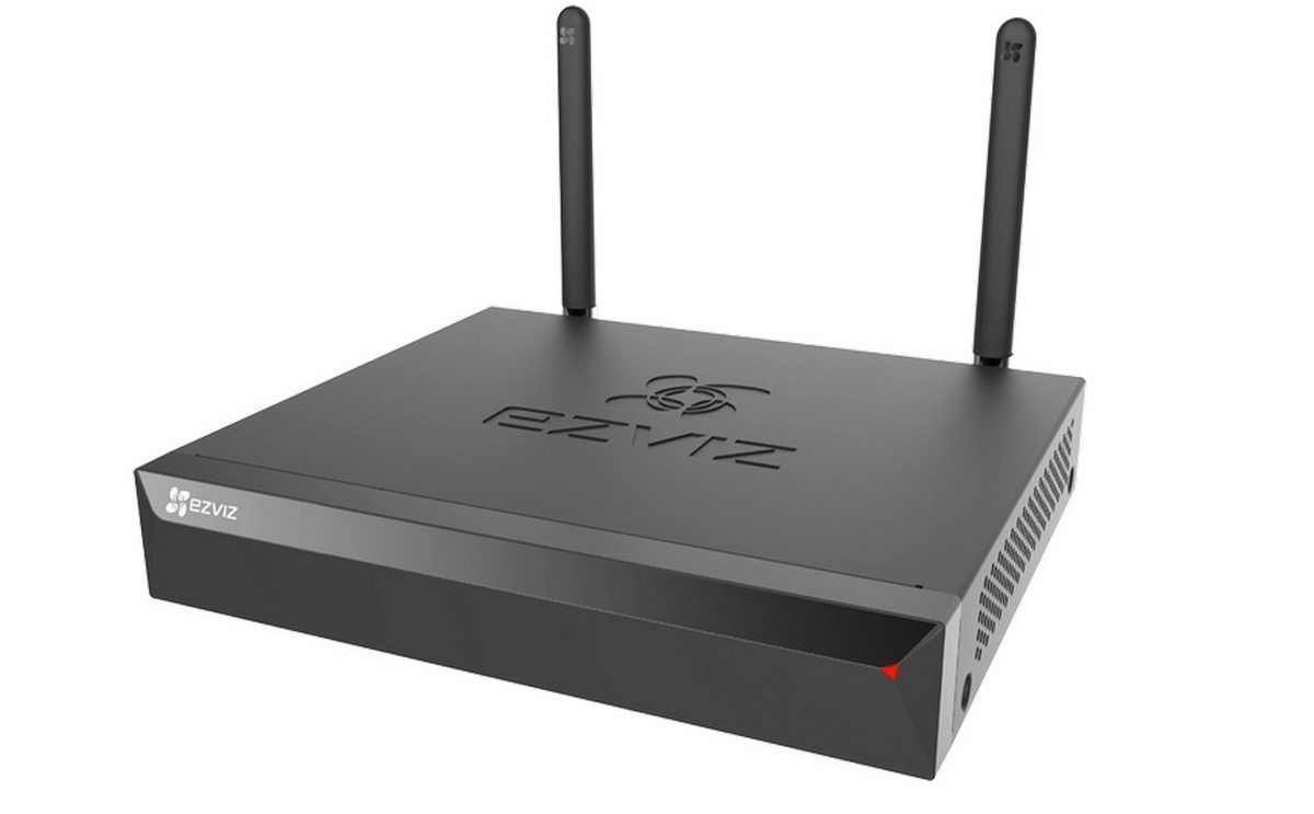 NVR Wireless 8 canale EZVIZ X5S, rezolutie maxima 3K, 2 antene 2.4GHz, 50Mbps, 1x SATA, H.265, HDMI, VGA, CS-X5S(8W)