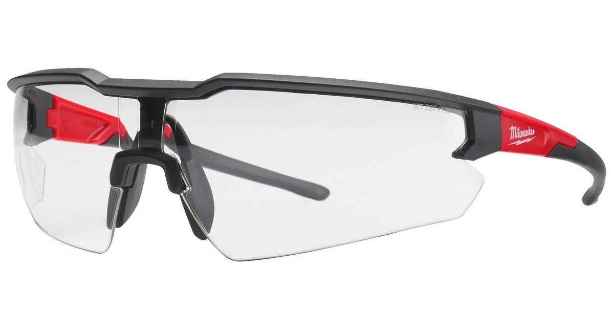Ochelari de protectie Milwaukee cu lentila transparenta, certificari EN166, EN170, EN172, 4932471881