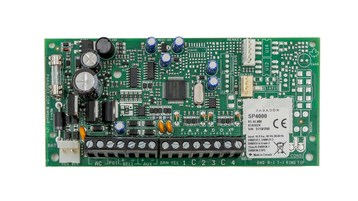 PCB Centrala antiefractie Paradox SP4000 4-32 de zone SP4000PCB
