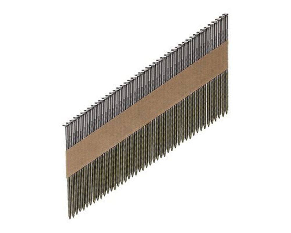 Pachet cuie cap D pentru pistol Milwaukee, 2200 bucati, 34 grade, 90mm, tija inelata, compatibile cu M18 FFN, 4932492604