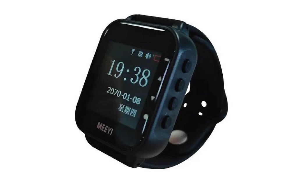 Pager cu ecran TFT 1.54 inch, frecventa 868.50MHz, compatibil cu tehnologia LoRa, mini USB, ABS si silicon, negru, W624-GT3(868)