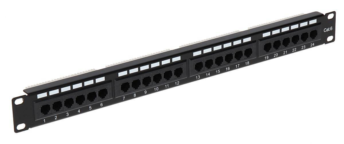 Patch Panel 24 porturi rackabil CAT6, PATCH PANEL6