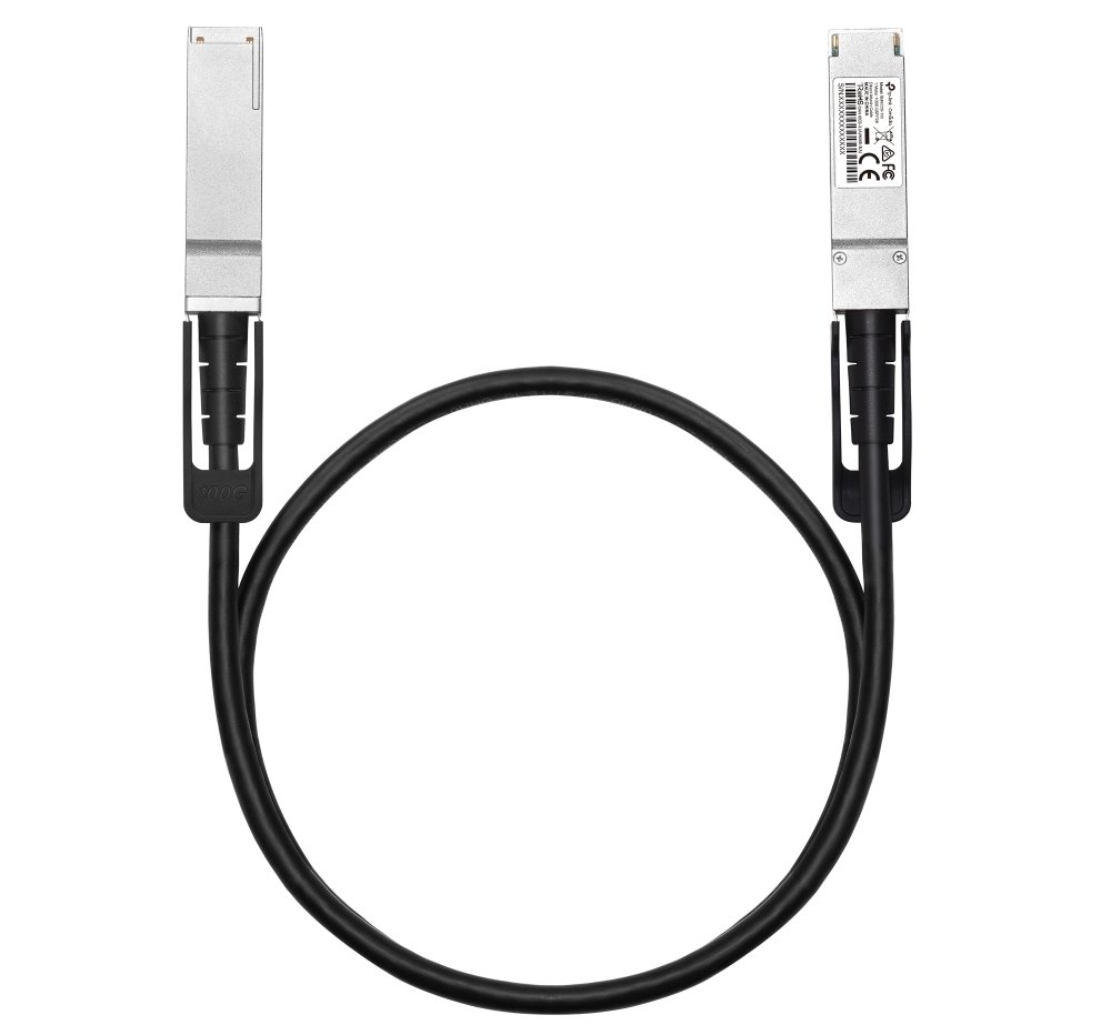 Patchcord Fibra optica cu module SFP 100G, Tp-Link Omada SM9220-1M, 1 metru