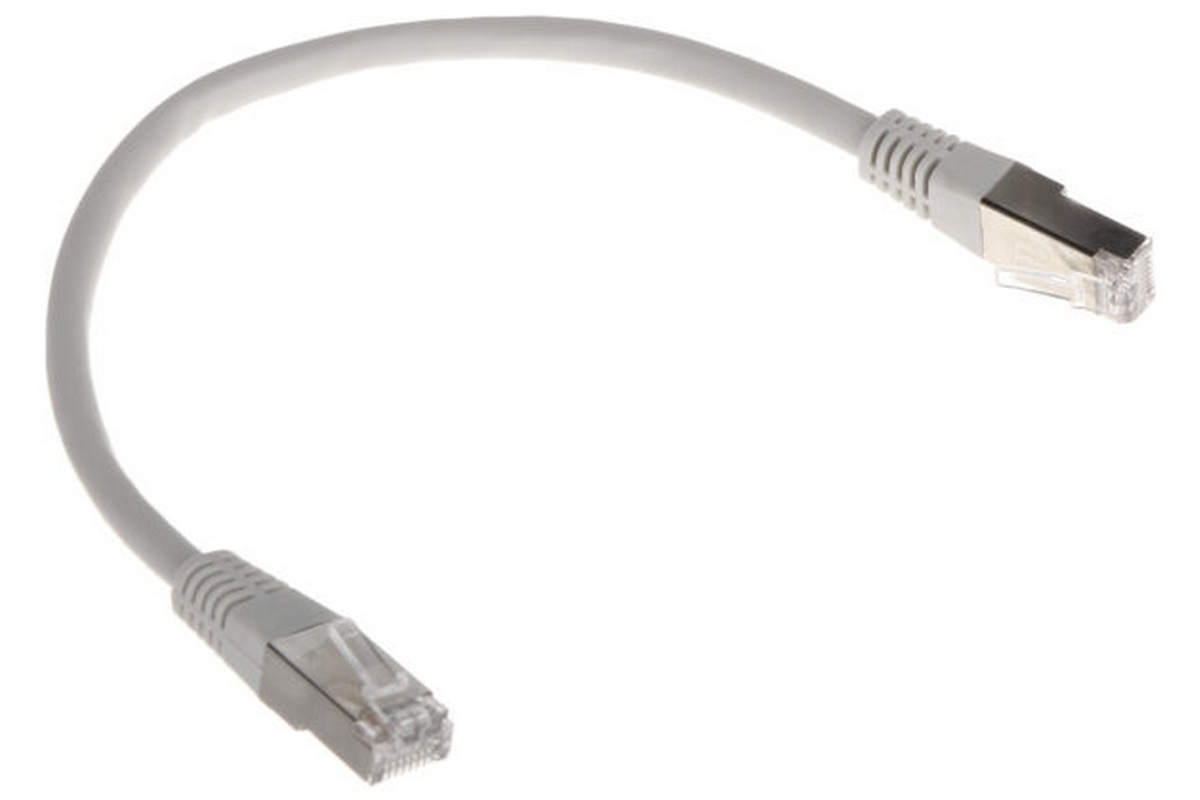 Patchcord S/FTP Cat 6, 0.25 m, 26AWG, cupru-aluminiu, alb, Spacer SPPC-SFTP-CAT6-0.25M