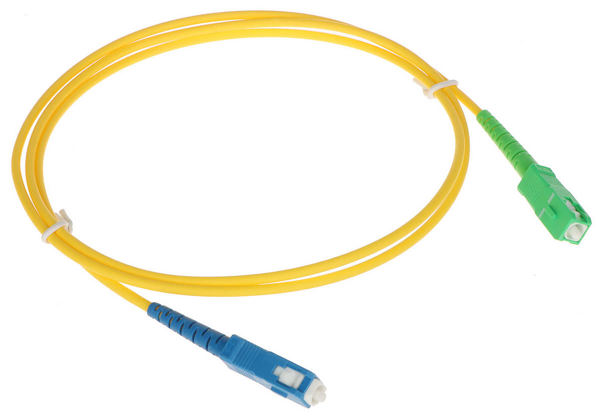 Patchcord Single Mode 1M SC/UPC-SC/UPC, Safer PC-SC/SC-1