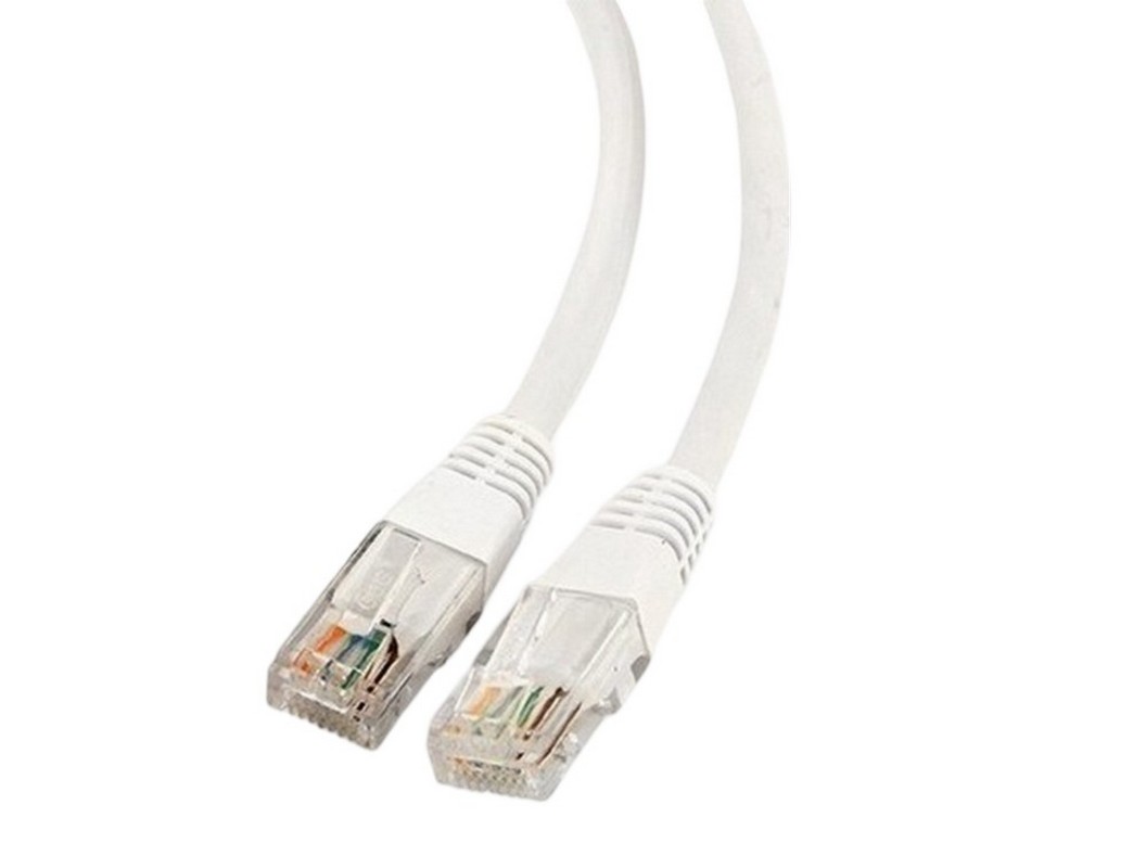 Patchcord UTP Cat5e, 0.25m, AWG26, cupru-aluminiu, alb, Asytech SP-PT-CAT5-0.25M