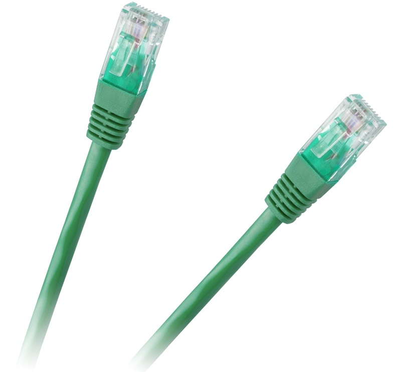 Patchcord UTP, material CCA, lungime 1m, verde, Cabletech KPO2779D-1.0