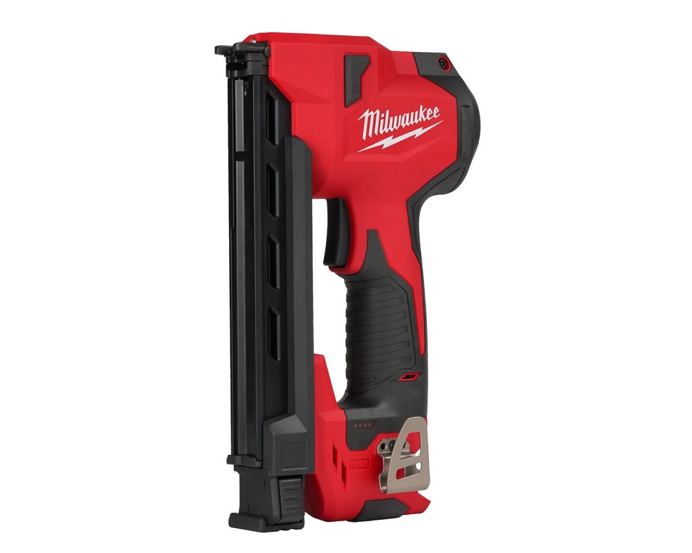 Pistol de capse pentru fixare cabluri Milwaukee M12 BCST-0, 45 capse, cu perii, 4933480488