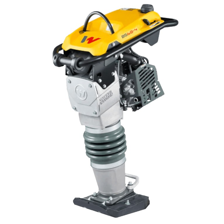 Placa compactoare Wacker Neuson BS68-4Ab/28, motor Honda 4T benzina, 2.7 kW, forta impact 19 kN, talpa 280x340 mm, 70 kg
