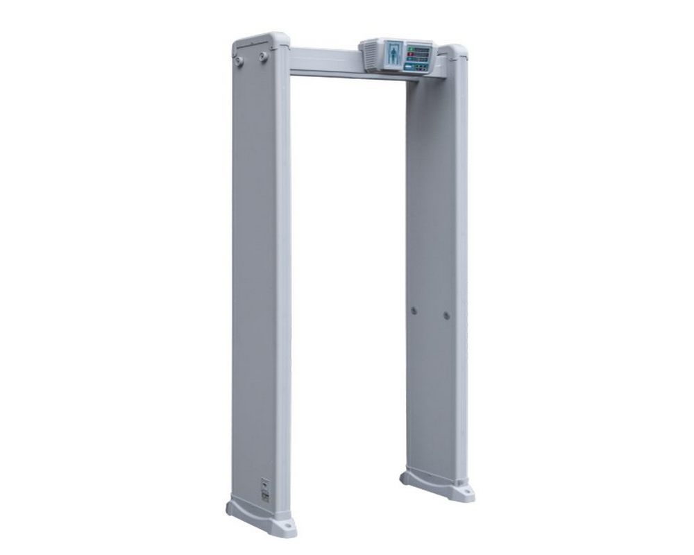 Poarta pentru detectie metale 6 detectori, alarma afisaj, contor, pentru interior, ARS-300/800A/6