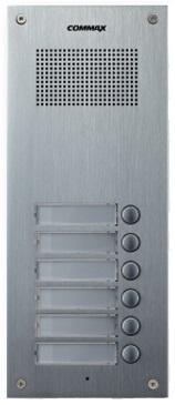 Post exterior incastrabil 6 butoane Commax DR-6UM