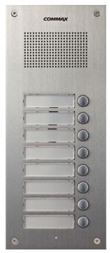 Post exterior interfon incastrabil 8 butoane Commax DR-8UM
