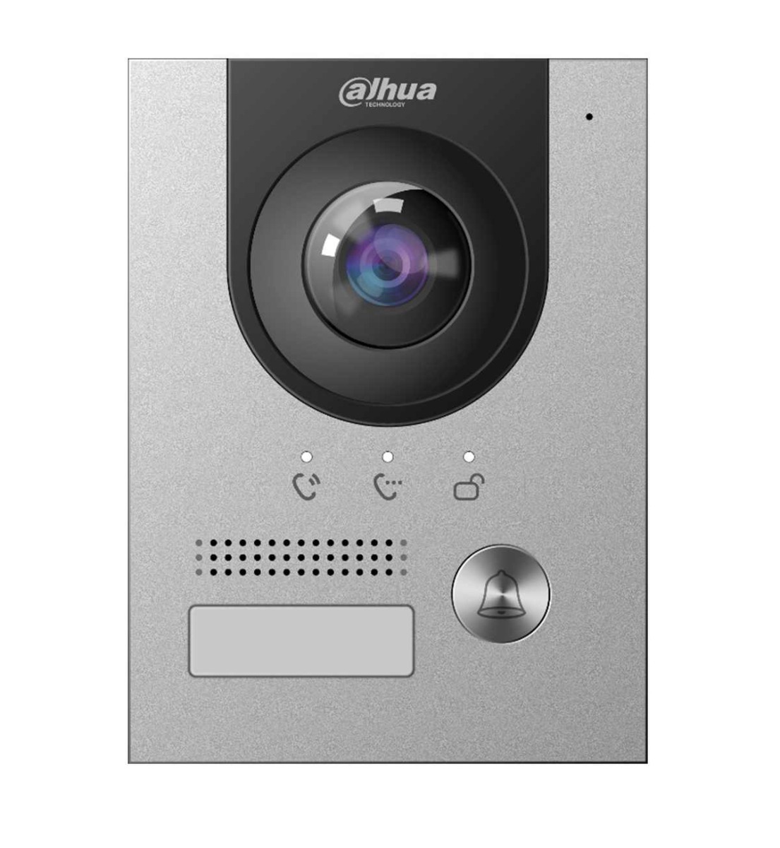 Post exterior videointerfon IP, 2 fire, 1 familie, montaj aparent/incastrat, 2MP FULL HD, PoE, IP65, IK07, Dahua VTO2202F-P-S2