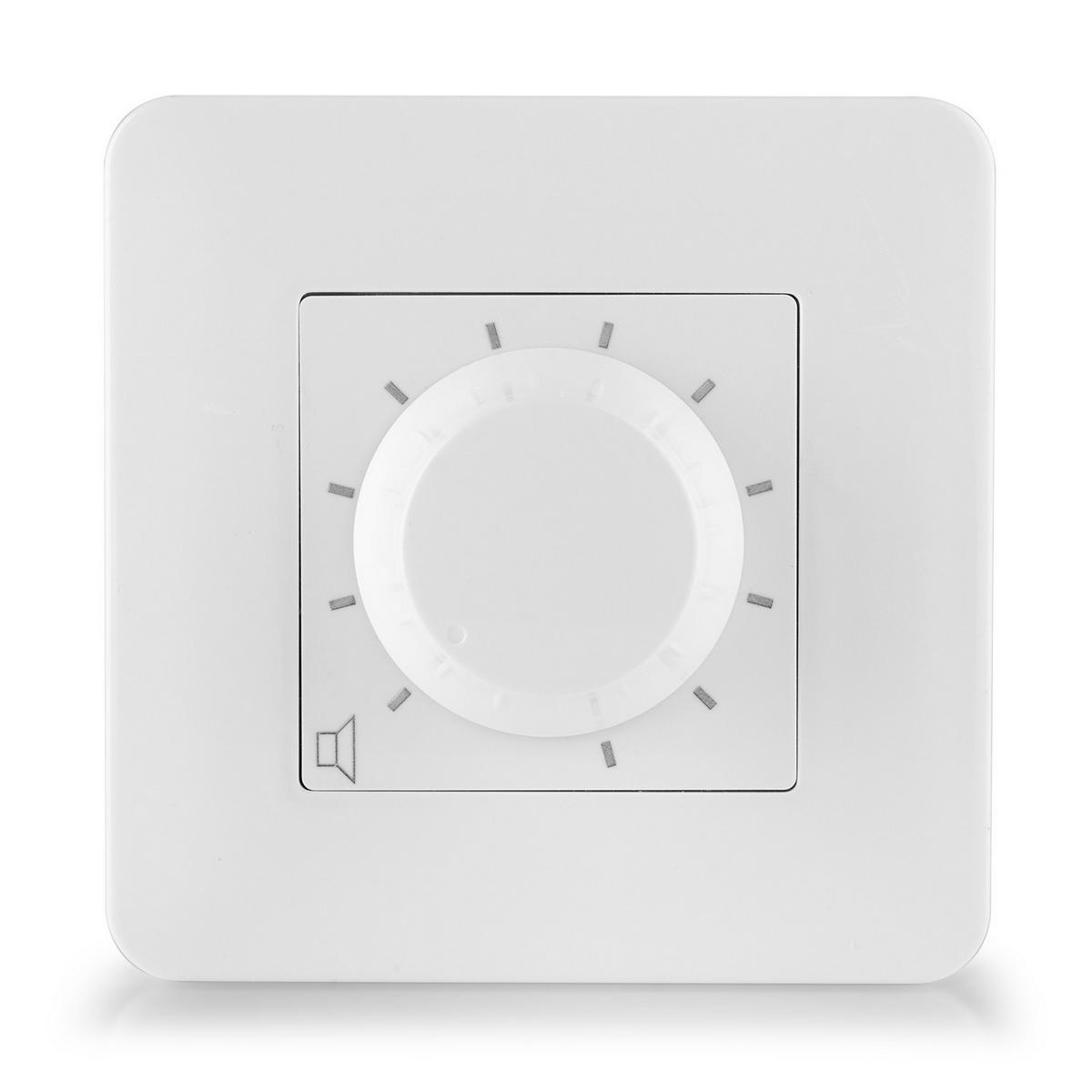 Potentiometru de volum PA100V, 30W, 11 pasi, montare aparent sau incastrat, Power Dynamics PDVC30