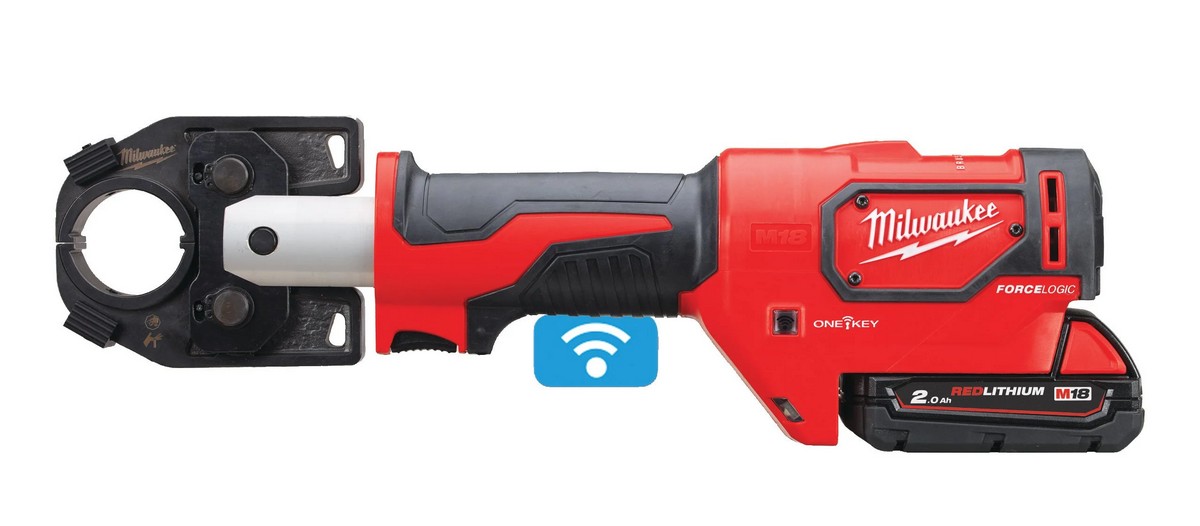 Presa hidraulica pentru cabluri 53KN M18 FORCE LOGIC Milwaukee, cu acumulator si incarcator, 4933451194